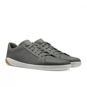 Vivobarefoot Geo Court II Erkek Spor Ayakkabı Gri | VJA687914