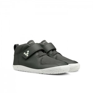 Vivobarefoot Primus Bootie II All Weather Çocuk Bot Siyah | POM754610