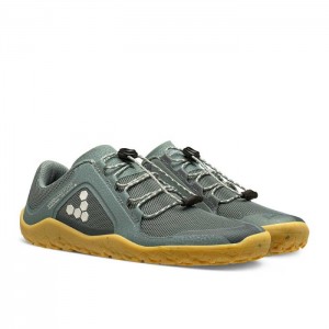 Vivobarefoot Primus Trail II Firm Ground Kadın Koşu Ayakkabısı Yeşil | UZK351270
