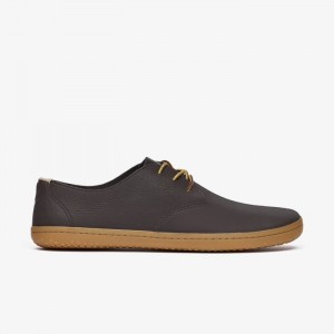 Vivobarefoot Ra II Erkek Bağcıklı Ayakkabı Koyu Kahverengi | JXD584601