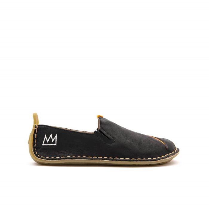 Vivobarefoot Ababa Basquiat Çocuk Koşu Ayakkabısı Siyah | ZGL135964
