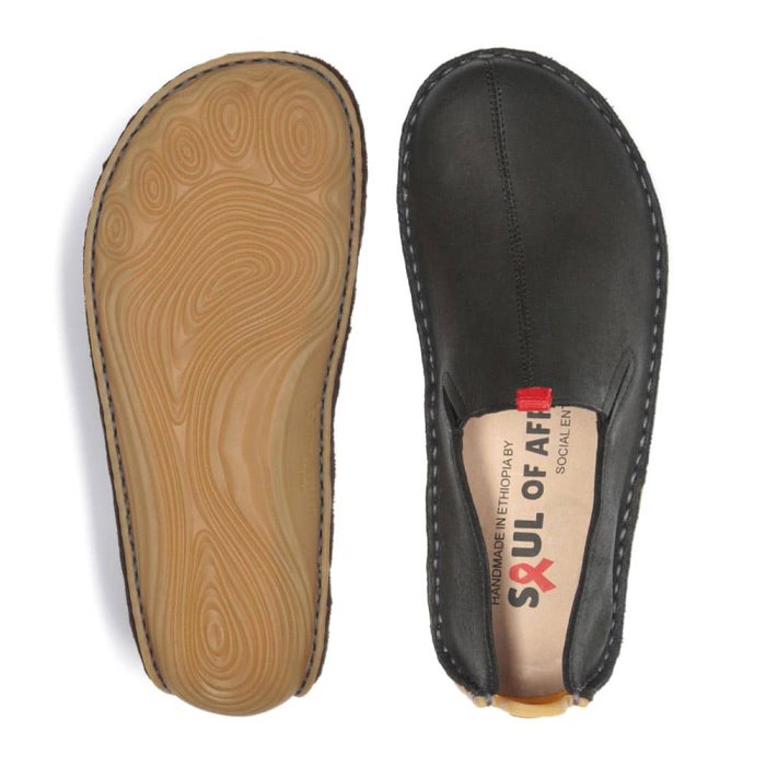 Vivobarefoot Ababa II Soul of Africa Erkek Günlük Ayakkabı Siyah | XSE198043