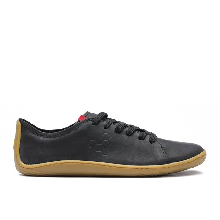 Vivobarefoot Addis Soul of Africa Kadın Bağcıklı Ayakkabı Siyah | RZU314950