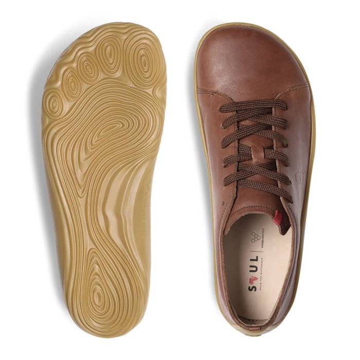 Vivobarefoot Addis Soul of Africa Kadın Bağcıklı Ayakkabı Kahverengi | BVE894206