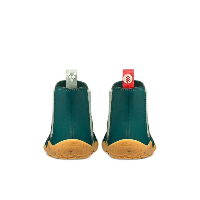 Vivobarefoot Fulham II Little Forest Folk Çocuk Chelsea Bot Mavi | NMY738624