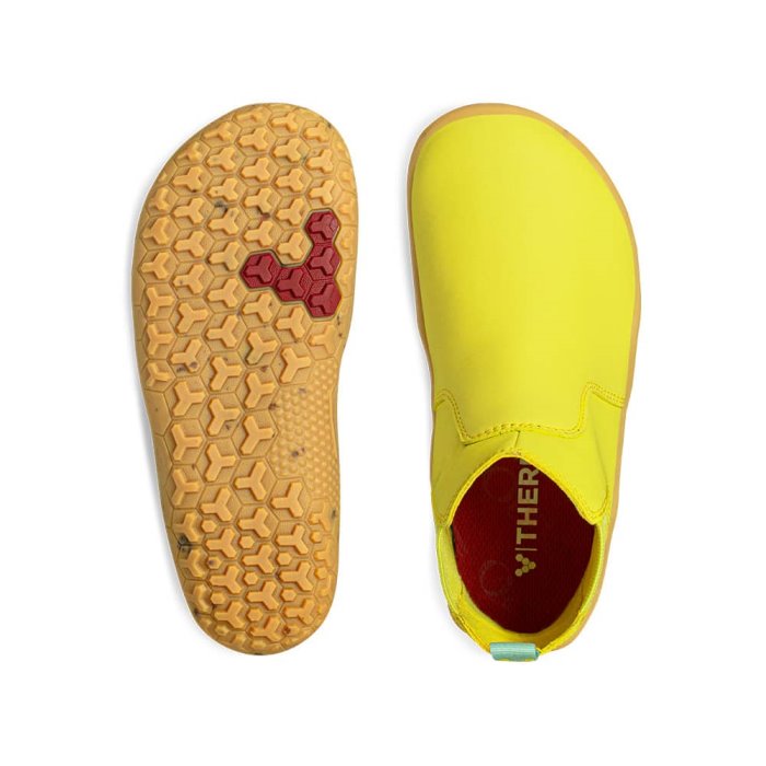Vivobarefoot Fulham II Çocuk Chelsea Bot Sarı | ZUF081564