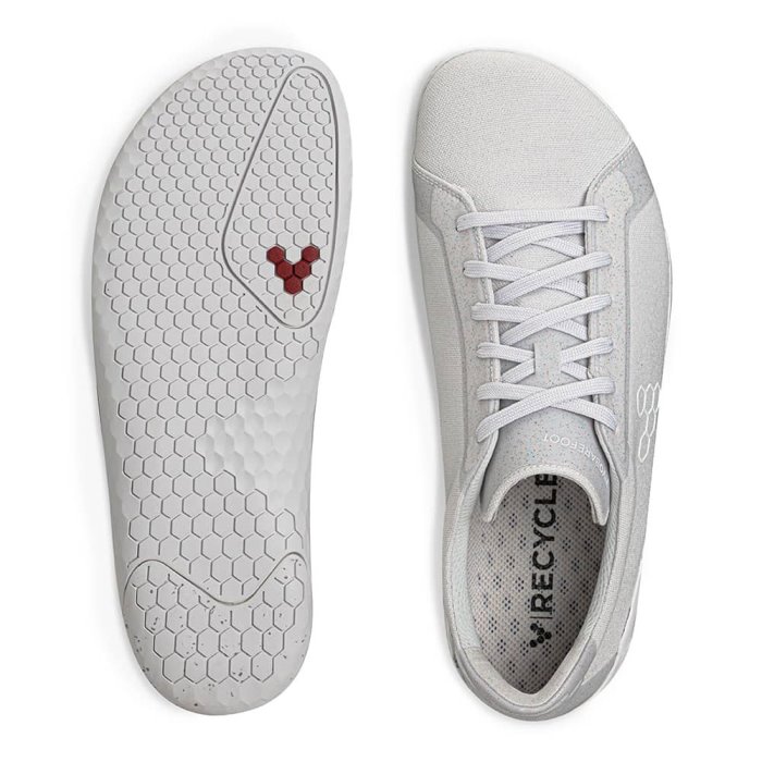 Vivobarefoot Geo Court Eco Erkek Günlük Ayakkabı Gri | SYF702318