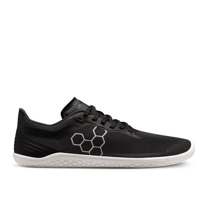 Vivobarefoot Geo Racer II Kadın Koşu Ayakkabısı Siyah | DTX923765