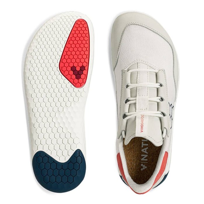 Vivobarefoot Geo Shell Kadın Günlük Ayakkabı Beyaz | QXW013457