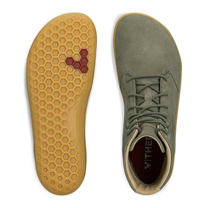 Vivobarefoot Gobi HI III Kadın Kışlık Ayakkabı Gri | NSE905216