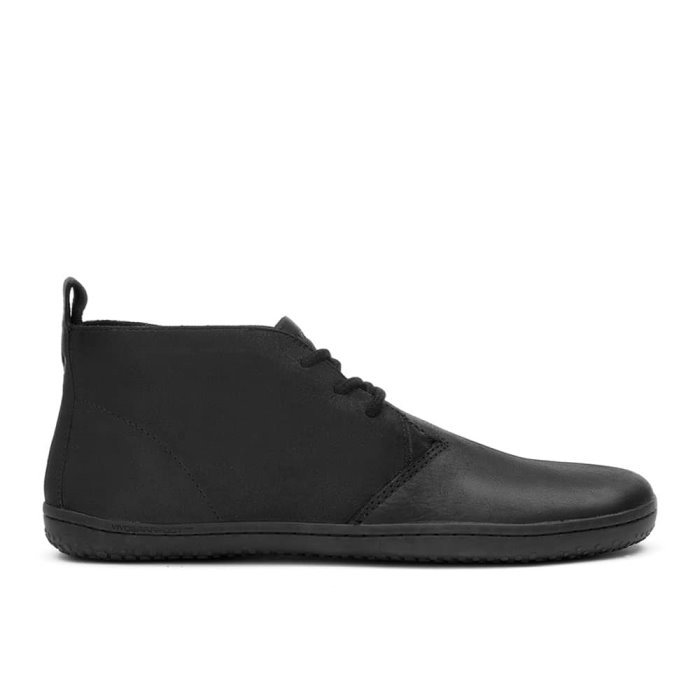 Vivobarefoot Gobi II Wild Hide Erkek Lifestyle Ayakkabı Siyah | PUD408792