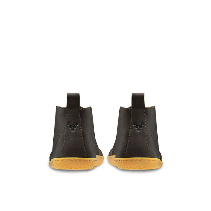 Vivobarefoot Gobi II Wild Hide Erkek Lifestyle Ayakkabı Koyu Kahverengi | FDY045628