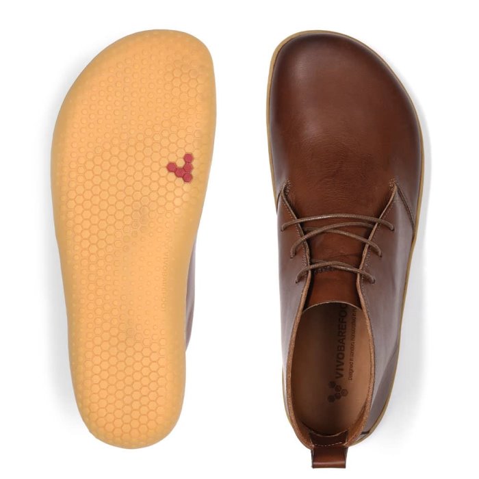 Vivobarefoot Gobi Lux Erkek Lifestyle Ayakkabı Kahverengi | FCG619802