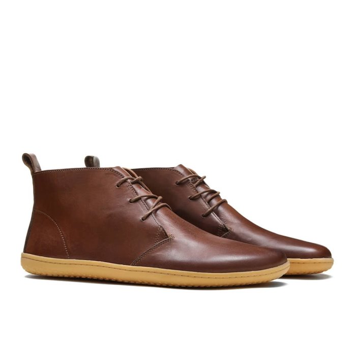 Vivobarefoot Gobi Lux Erkek Lifestyle Ayakkabı Kahverengi | FCG619802