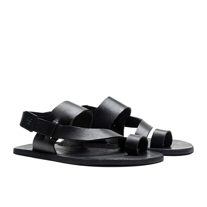 Vivobarefoot Kuru II Kadın Sandalet Siyah | WBO628349