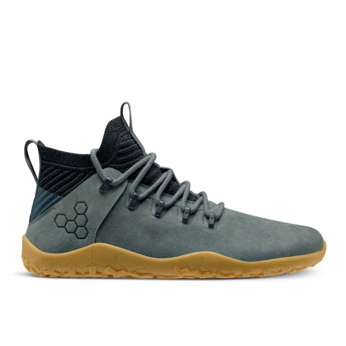 Vivobarefoot Magna Trail Firm Ground Erkek Kışlık Ayakkabı Yeşil | LAB701645