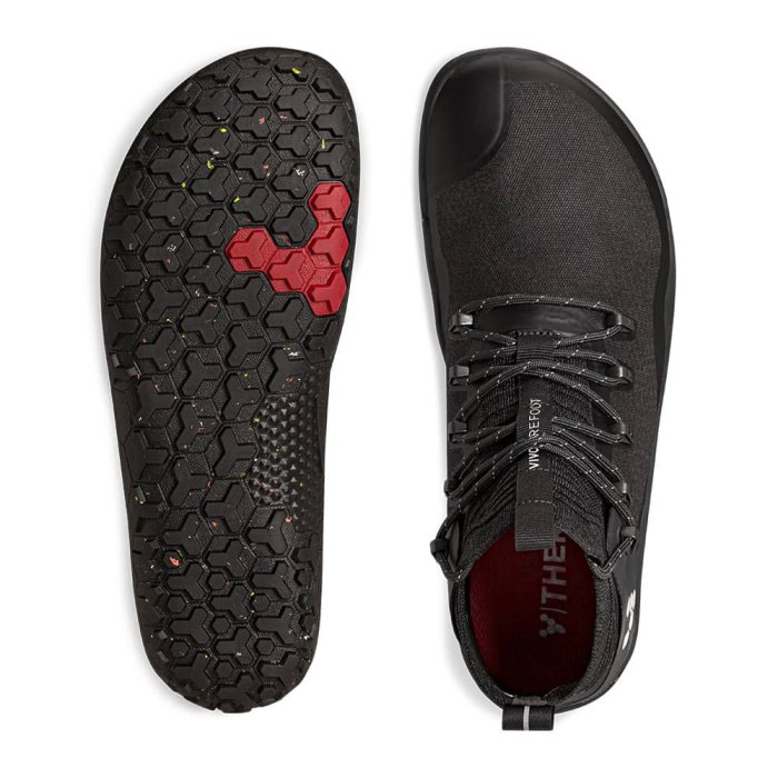 Vivobarefoot Magna Trail II Firm Ground Kadın Yürüyüş Ayakkabısı Siyah | VYS437960