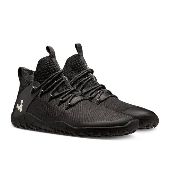 Vivobarefoot Magna Trail II Firm Ground Kadın Yürüyüş Ayakkabısı Siyah | VYS437960