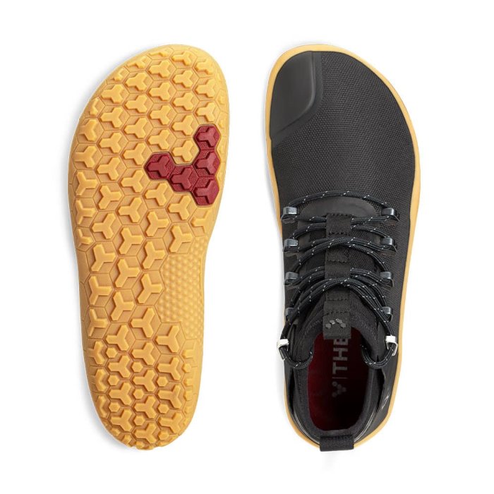 Vivobarefoot Magna Trail Kadın Günlük Ayakkabı Siyah | QCE407586