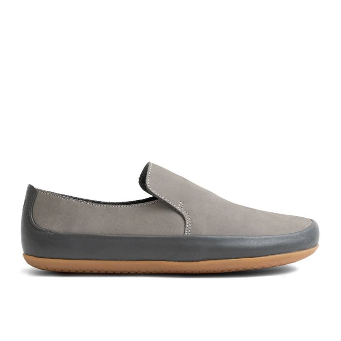 Vivobarefoot Opanka Kadın Elbise Ayakkabısı Gri | GPS296087