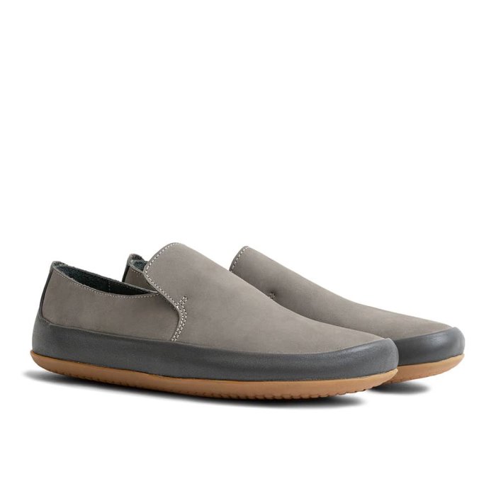 Vivobarefoot Opanka Kadın Elbise Ayakkabısı Gri | GPS296087