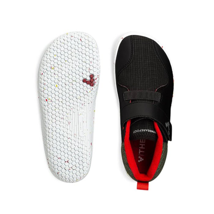 Vivobarefoot Primus Bootie All Weather Çocuk Bot Siyah | XMB267493