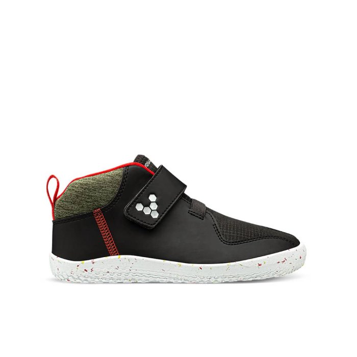 Vivobarefoot Primus Bootie All Weather Çocuk Bot Siyah | XMB267493