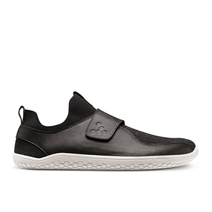 Vivobarefoot Primus Knit EZ Erkek Günlük Ayakkabı Siyah | WFH726083