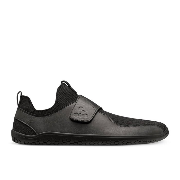 Vivobarefoot Primus Knit EZ Erkek Günlük Ayakkabı Siyah | HZK039481
