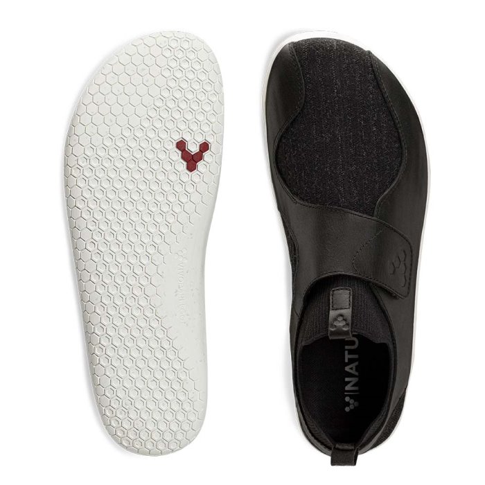 Vivobarefoot Primus Knit EZ Kadın Günlük Ayakkabı Siyah | FZO805741