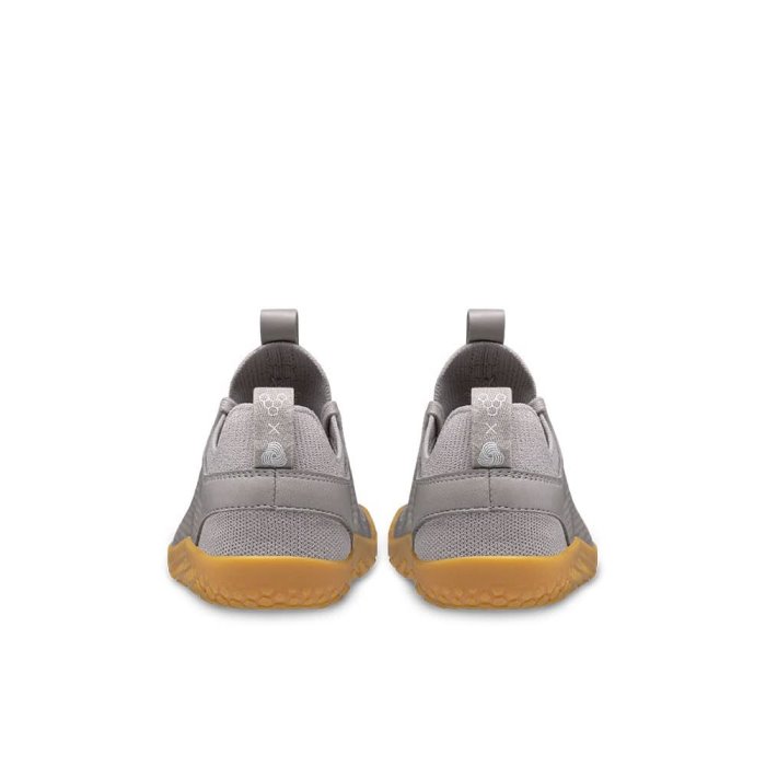 Vivobarefoot Primus Knit II Juniors Çocuk Koşu Ayakkabısı Gri | PNE528741