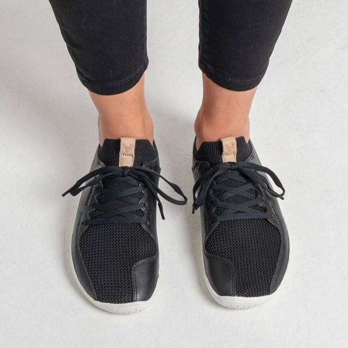 Vivobarefoot Primus Knit Kadın Spor Ayakkabı Siyah | MZI861972