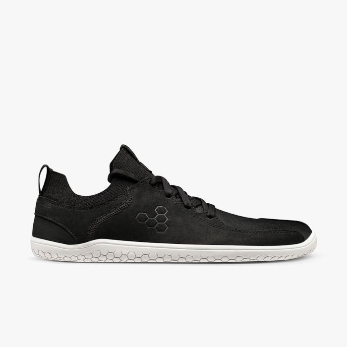 Vivobarefoot Primus Knit Lux Kadın Spor Ayakkabı Siyah | IKO853092
