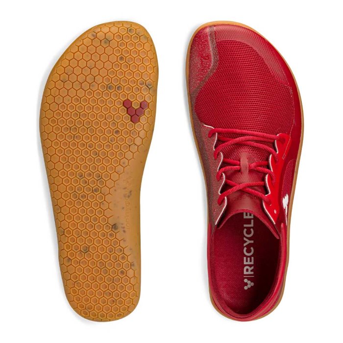Vivobarefoot Primus Lite III Erkek Koşu Ayakkabısı Kırmızı | OCY679281