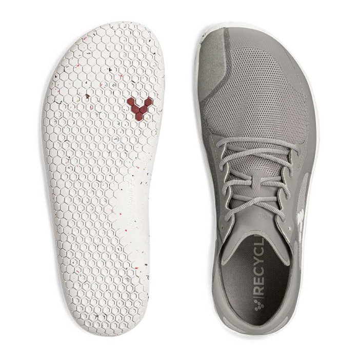Vivobarefoot Primus Lite III Erkek Koşu Ayakkabısı Gri | KMQ209457