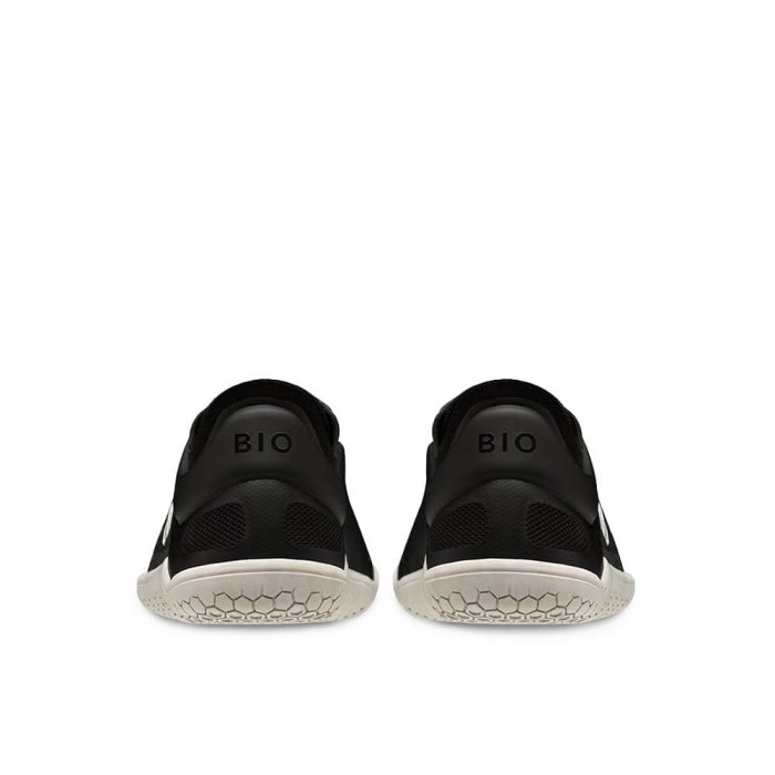 Vivobarefoot Primus Lite II Bio Erkek Koşu Ayakkabısı Siyah Beyaz | SBG012389