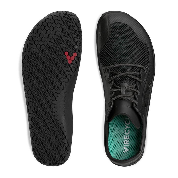 Vivobarefoot Primus Lite II Kadın Koşu Ayakkabısı Siyah | UER835412