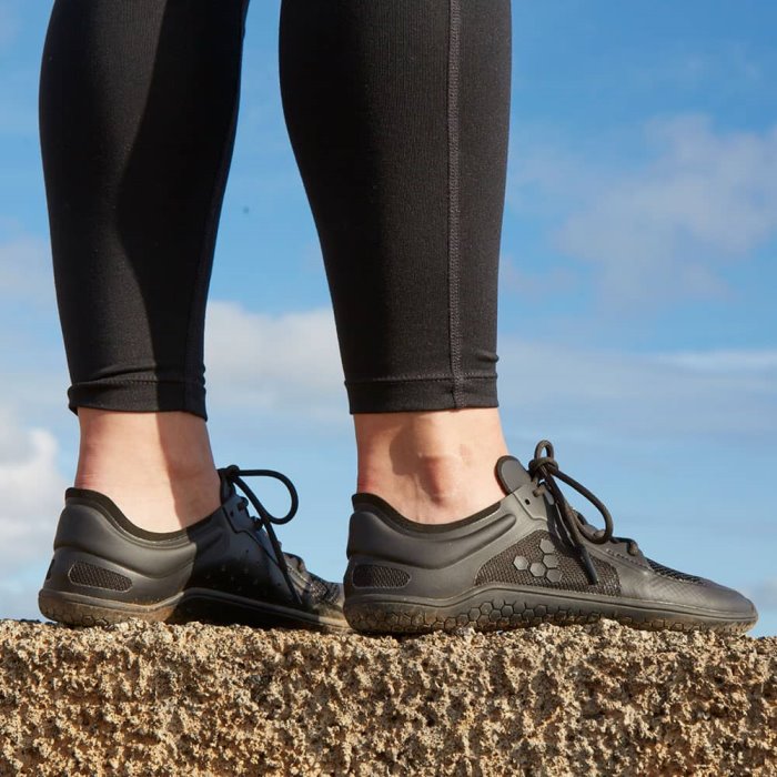 Vivobarefoot Primus Lite II Kadın Koşu Ayakkabısı Siyah | UER835412