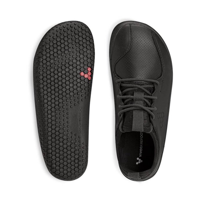 Vivobarefoot Primus School II Juniors Çocuk Koşu Ayakkabısı Siyah | ZAI634078