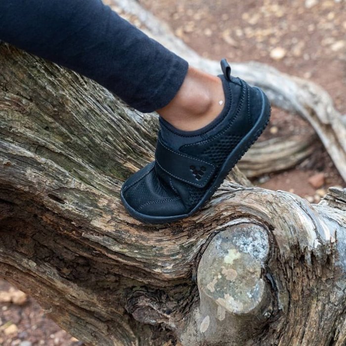 Vivobarefoot Primus School Çocuk Koşu Ayakkabısı Siyah | NJI492057
