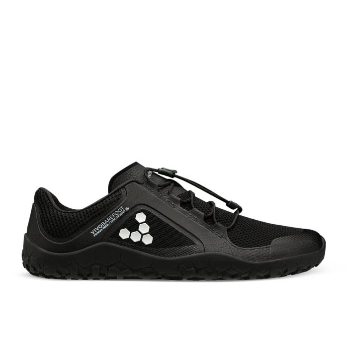 Vivobarefoot Primus Trail Firm Ground Erkek Koşu Ayakkabısı Siyah | LCM194623