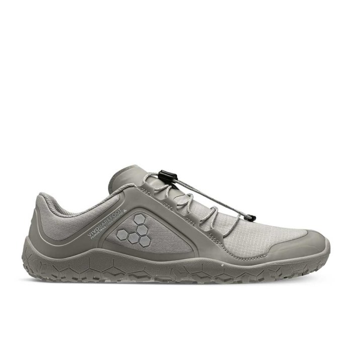 Vivobarefoot Primus Trail II All Weather Firm Ground Kadın Kışlık Ayakkabı Gri | LEW150469