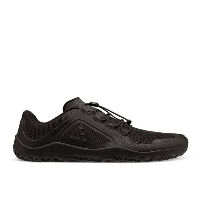 Vivobarefoot Primus Trail II Firm Ground Erkek Koşu Ayakkabısı Siyah | EZX786425