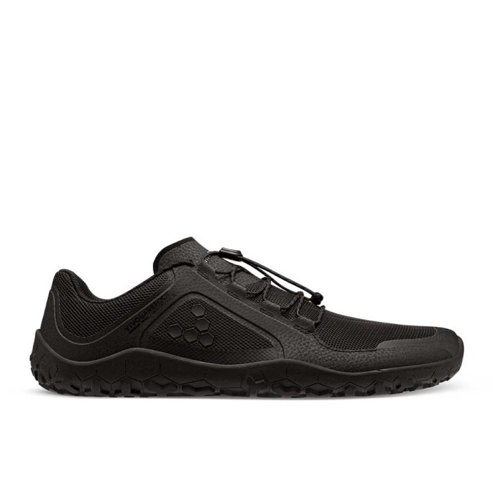 Vivobarefoot Primus Trail II Firm Ground Kadın Koşu Ayakkabısı Siyah | ZNM378152