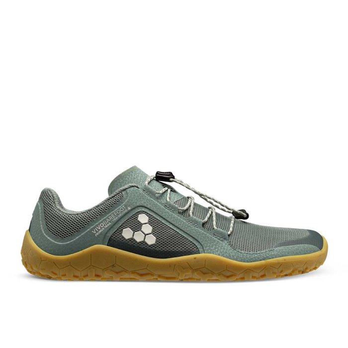 Vivobarefoot Primus Trail II Firm Ground Kadın Koşu Ayakkabısı Yeşil | UZK351270