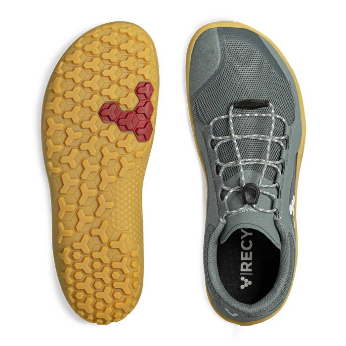 Vivobarefoot Primus Trail II Firm Ground Kadın Koşu Ayakkabısı Yeşil | UZK351270