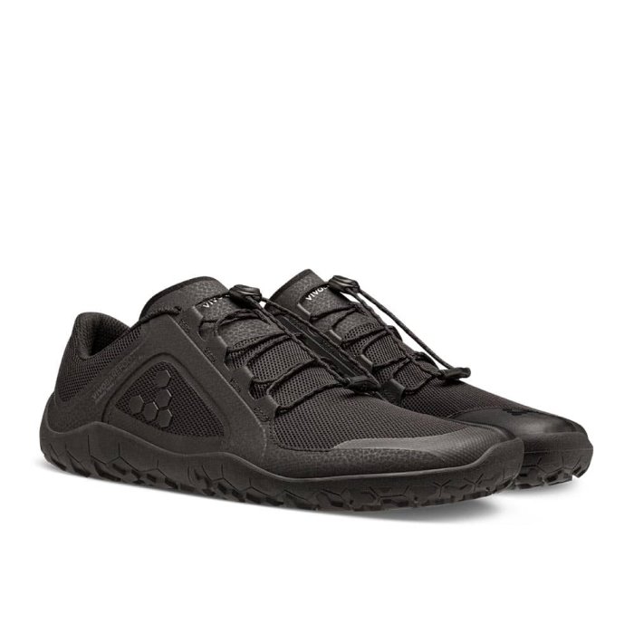 Vivobarefoot Primus Trail II Firm Ground Erkek Yürüyüş Ayakkabısı Siyah | BSV089413