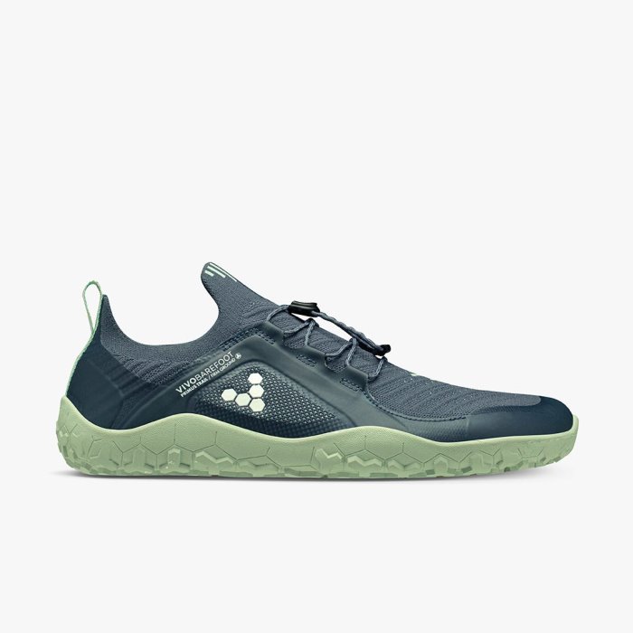 Vivobarefoot Primus Trail Knit Fg Erkek Outdoor Ayakkabı Koyu Yeşil | YVX215896