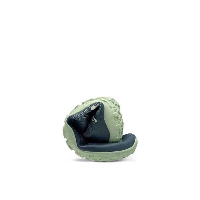 Vivobarefoot Primus Trail Knit Firm Ground Erkek Koşu Ayakkabısı Mavi | HDC413657