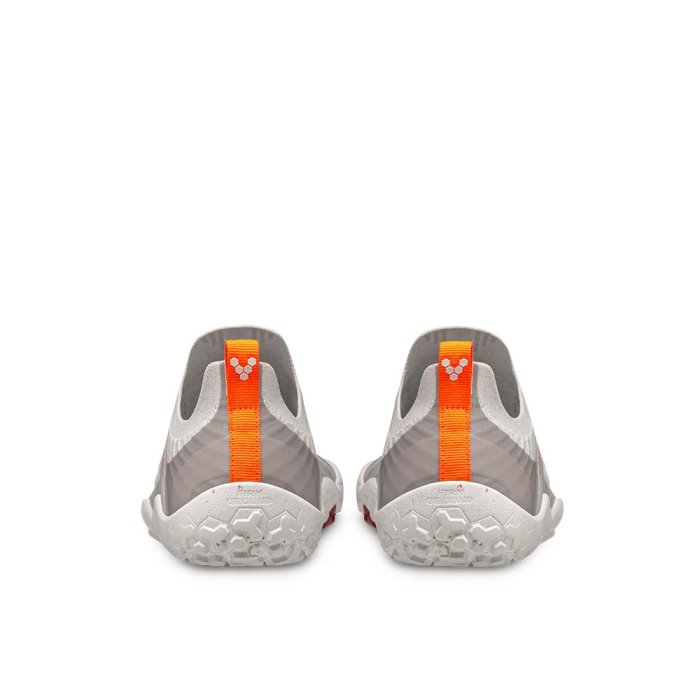 Vivobarefoot Primus Trail Knit Firm Ground Erkek Koşu Ayakkabısı Gri | GIJ835720